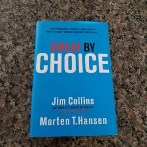 Hardcover Great By Choice by Jim Collins
